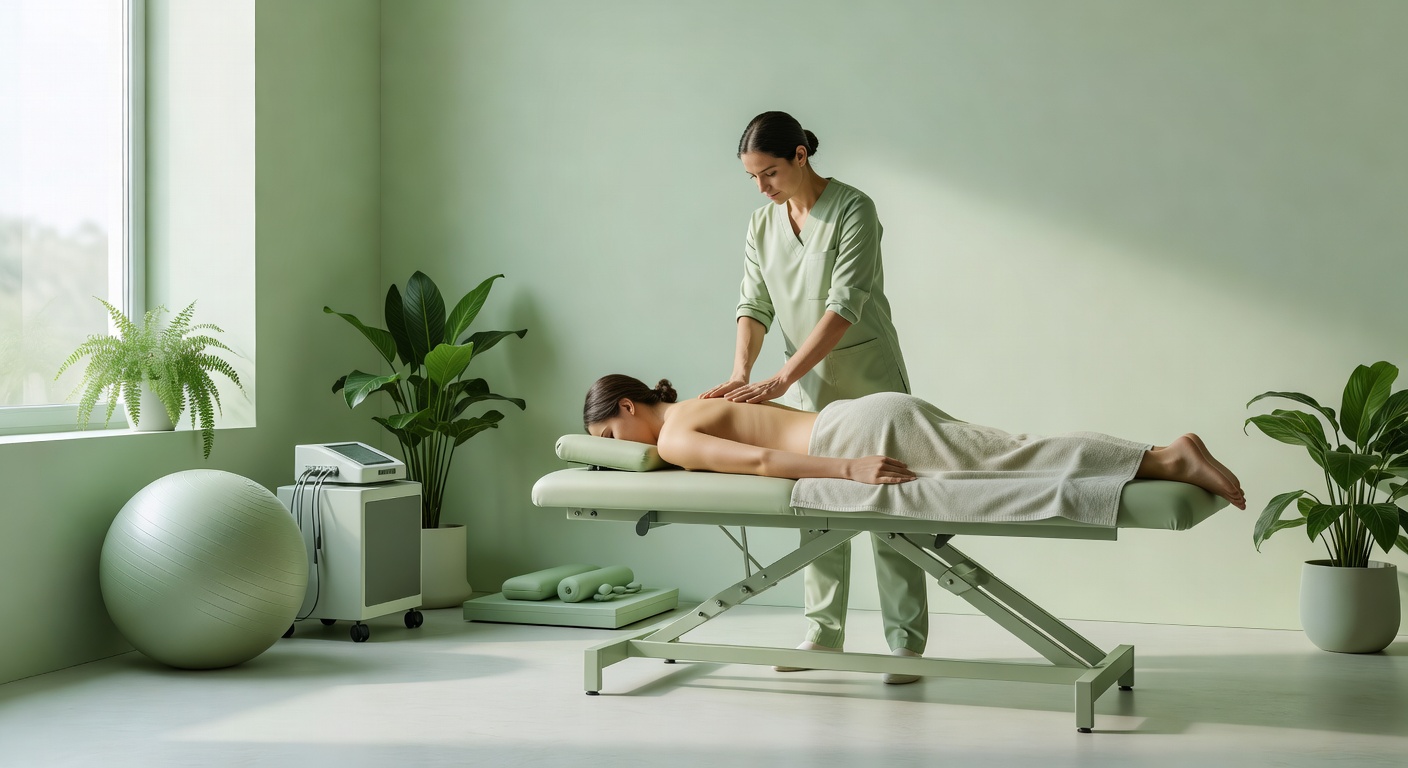 Terapias manuales y ejercicios correctivos